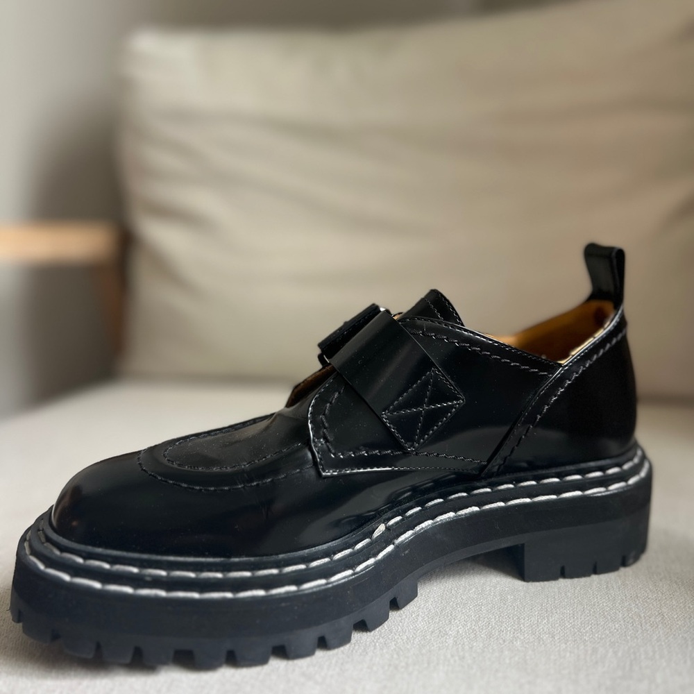 Proenza Schouler Lug Sole Buckle Oxfords - Picture 11 of 17
